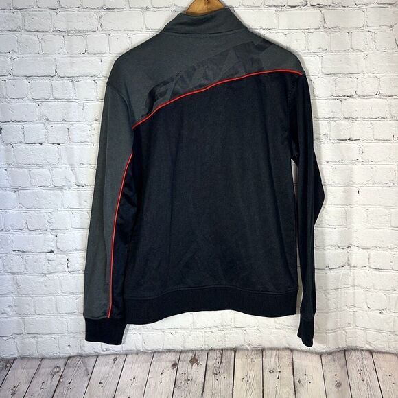 Fox Racing MEN'S Full Zip Black Gray Jacket Shacket Size M Medium - Picture 5 of 9